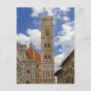 Giotto's Bell Tower in Florenz, Italien Postkarte