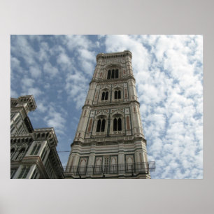 Giottos Turm, Florenz, Italien Poster