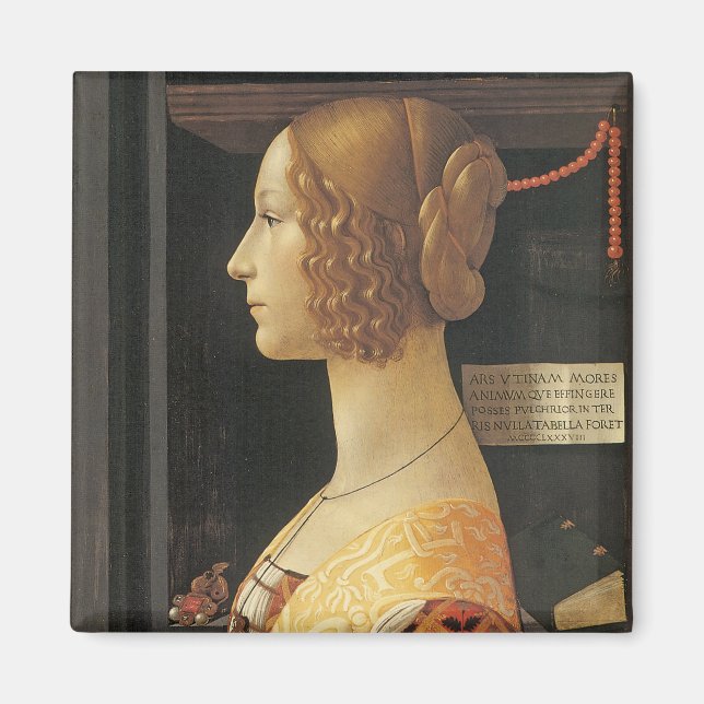 Giovanna degli Albizzi Tornabouni Magnet (Vorne)