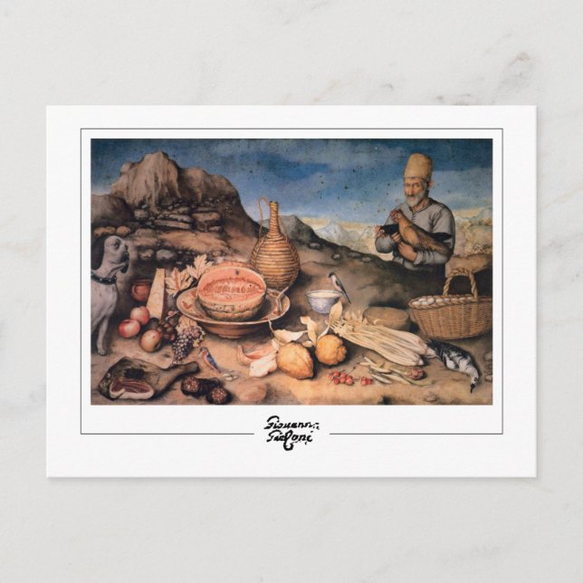 Giovanna Garzoni #20 - Kunsthandwerk Postkarte (Vorderseite)