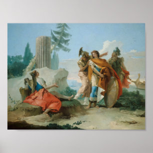 Giovanni Battista Tiepolo - Armida Abandoned Poster