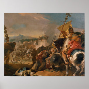 Giovanni Battista Tiepolo - Die Karthago-Capture Poster