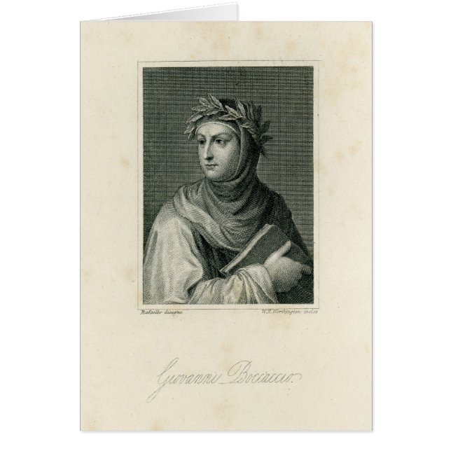 Giovanni Boccaccio (Vorne)