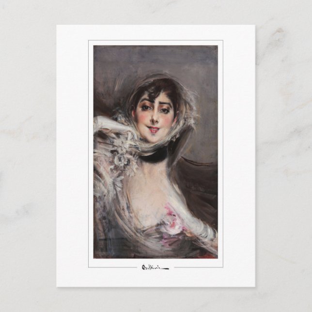 Giovanni Boldini #125 - Fine Art Postcard Postkarte (Vorderseite)