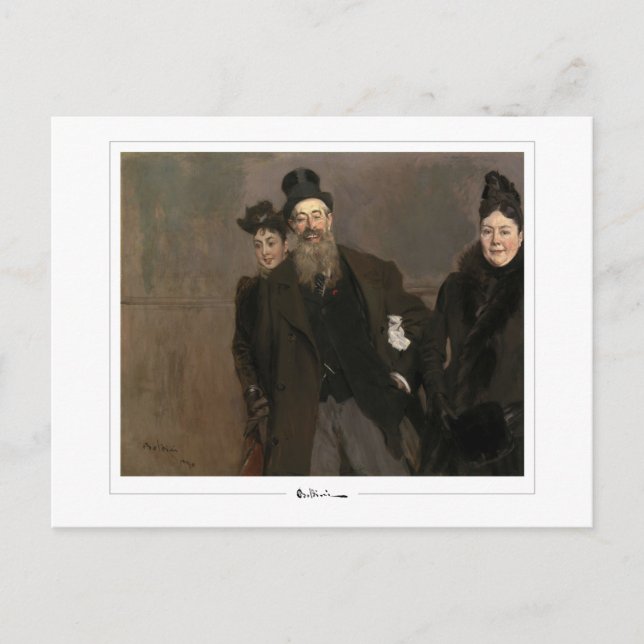 Giovanni Boldini #251 - Fine Art Postcard Postkarte (Vorderseite)