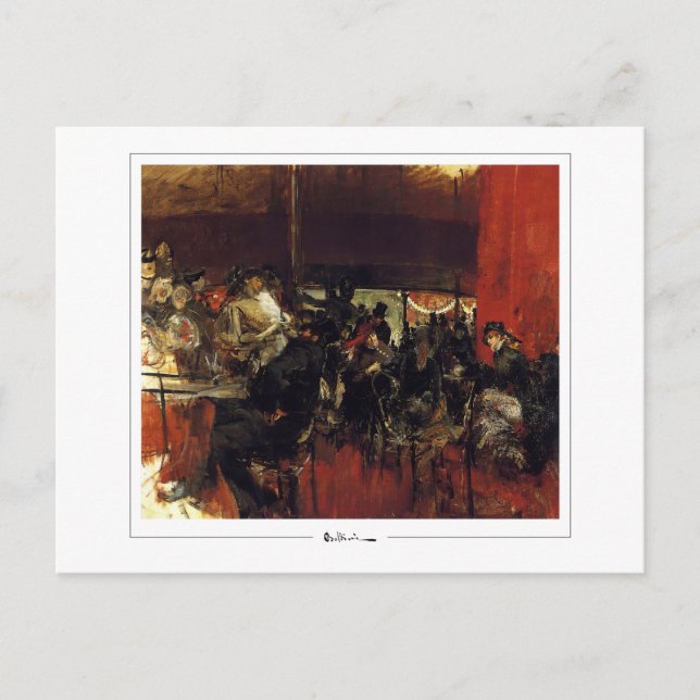 Giovanni Boldini #403 - Fine Art Postcard Postkarte (Vorderseite)