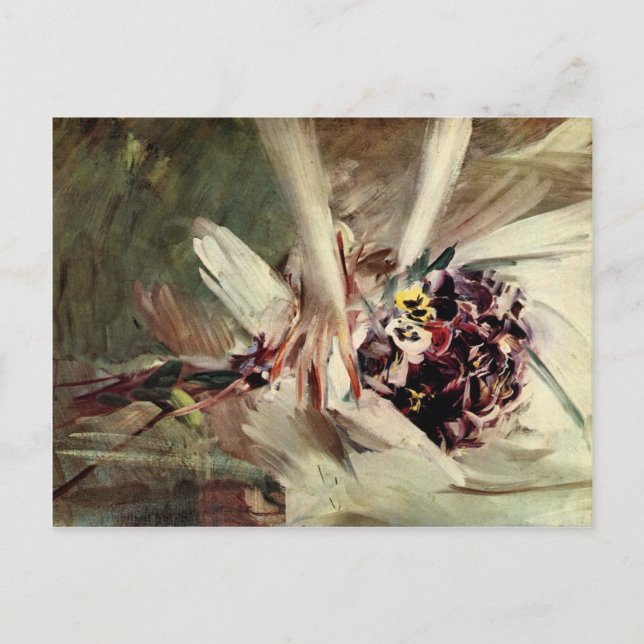 Giovanni Boldini - Die Pansy Postkarte (Vorderseite)