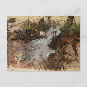 Giovanni Boldini - Ein Sommernachtstraum Postkarte
