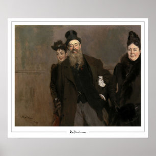 Giovanni Boldini Zedign Kunstposter #251 Poster