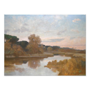 Giovanni Costa.- Castel Fusano Fotodruck