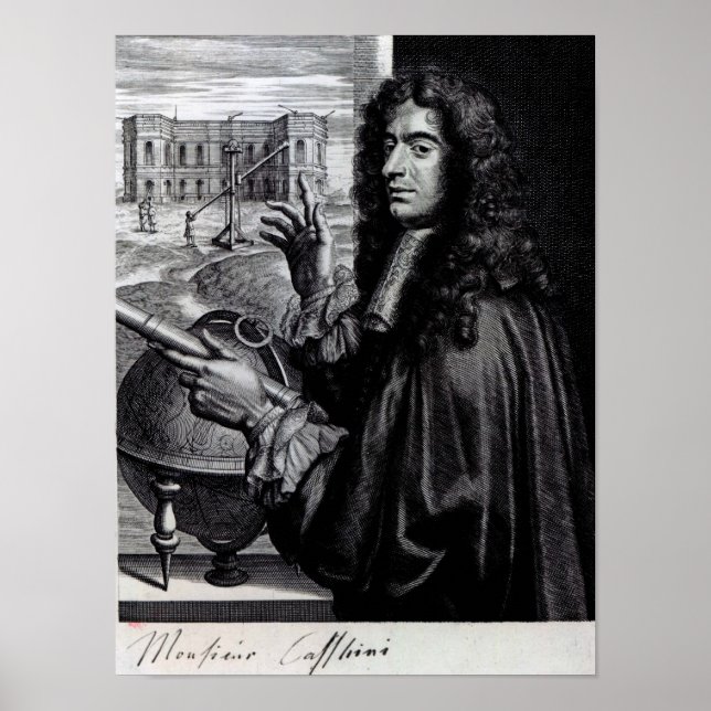 Giovanni Domenico Cassini Poster (Vorne)