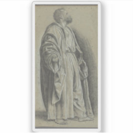 Giovanni Girolamo Savoldo - Studie für Heiligen Pe Aufkleber