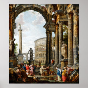 Giovanni Paolo Panini Der Philosoph Diogenes Poster