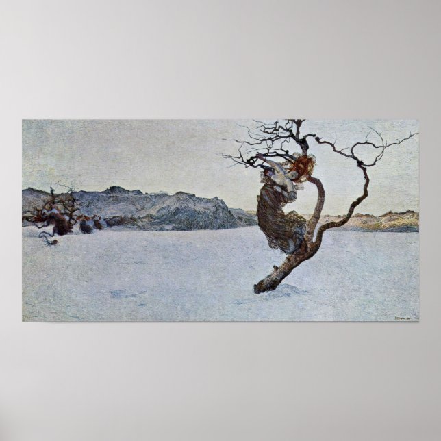 Giovanni Segantini - Die bösen Mütter Poster (Vorne)