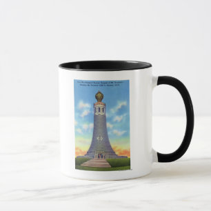 Gipfel-Ansicht des Staats-Kriegs-Denkmals Tasse