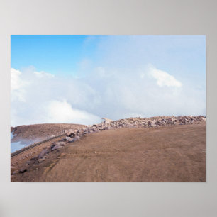 Gipfel des Pikes Peak Poster