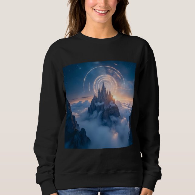 Gipfel im Himmel Sweatshirt (Vorderseite)