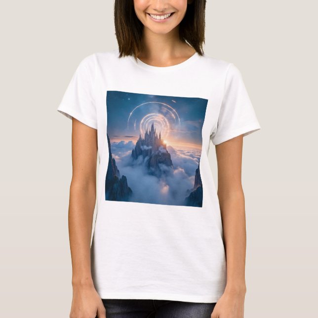 Gipfel im Himmel T-Shirt (Vorderseite)