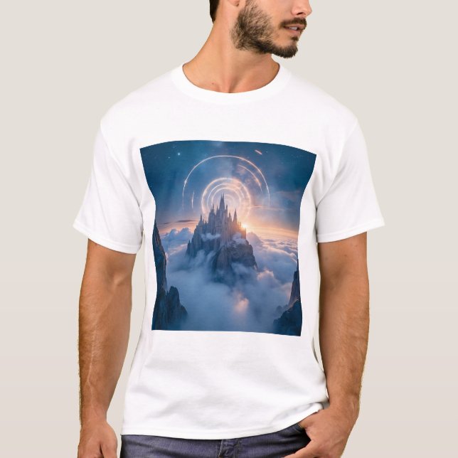 Gipfel im Himmel T-Shirt (Vorderseite)