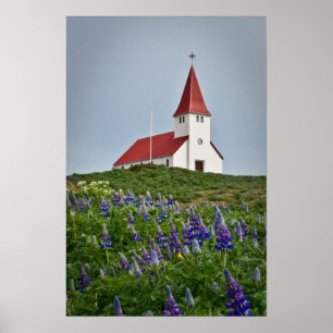 Gipfel-Kirche Poster
