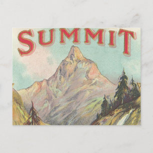 Gipfel Postkarte