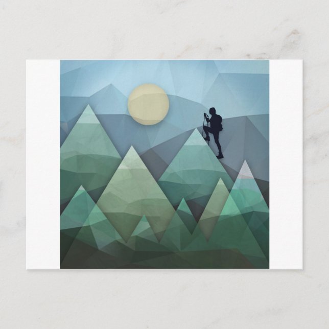 Gipfel Postkarte (Vorderseite)