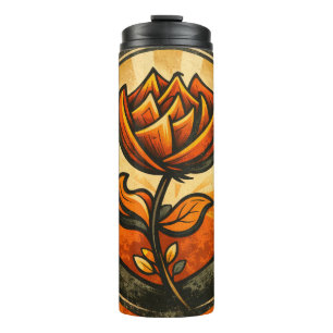 Gipfelblüte Thermosbecher