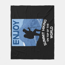 Gipfelgebirge Wandern | Trekking | Tasse Fleecedecke