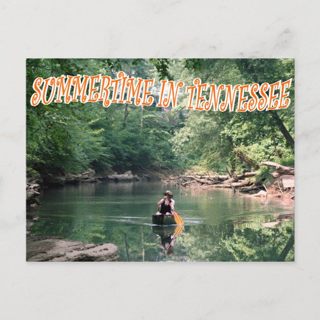 GIPFELTREFFEN IN TENNESSEE POSTKARTE (Vorderseite)