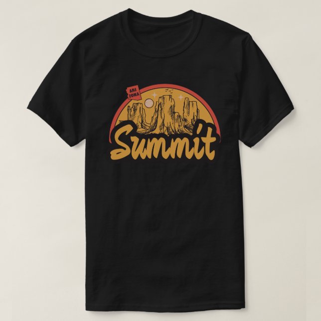 Gipfeltreffen, T - Shirt von Arizona (Design vorne)