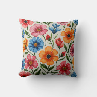 Gips-Blume-Kissen Kissen