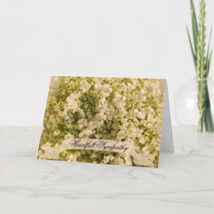 Gipskraut Beileid Karte