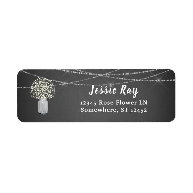 Gipskraut Chalk Gray & String Light Address (Vorne)