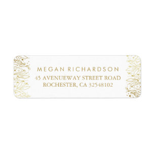 Gipskraut Gold Foil Wedding