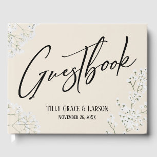 Gipskraut Handwriting Cream Gästebuch