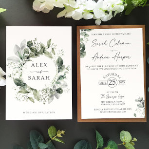 Gipskraut Hochzeit Einladungen Gypsophila Sage