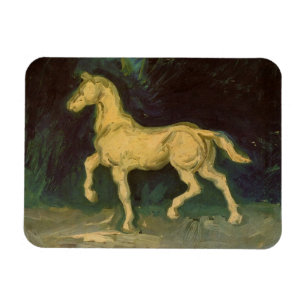 Gipsstatuette eines Pferdes von Vincent van Gogh Magnet