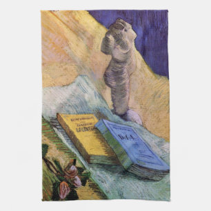 Gipsstatuette Rose und Romane Vincent van Gogh Geschirrtuch
