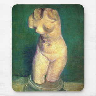 Gipsstatuette Weiblicher Torso von Vincent van Gog Mousepad