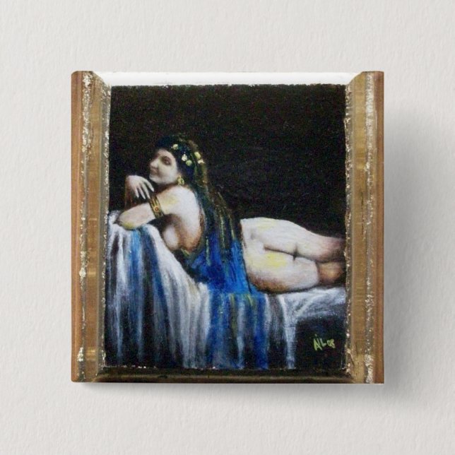 GIPSY BLUE BUTTON (Vorderseite)