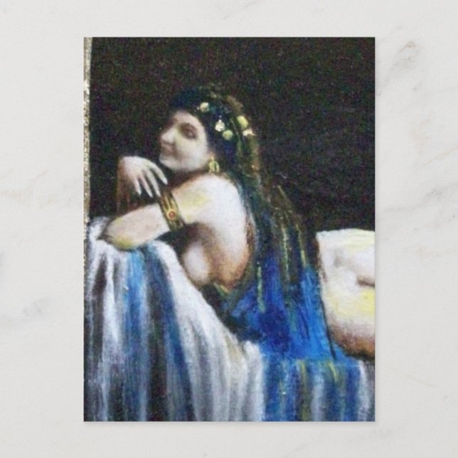 GIPSY BLUE POSTKARTE (Vorderseite)