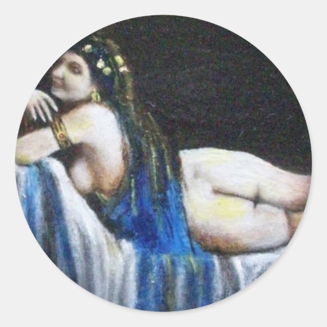 GIPSY BLUE RUNDER AUFKLEBER (Vorderseite)