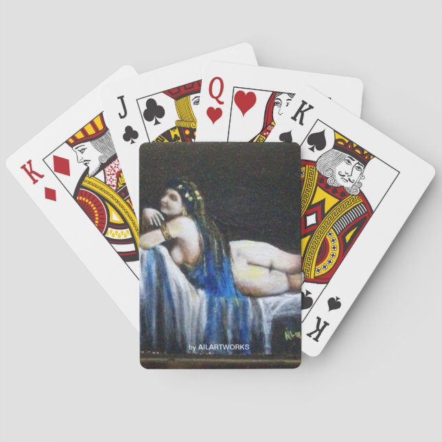 GIPSY BLUE SPIELKARTEN (Rückseite)