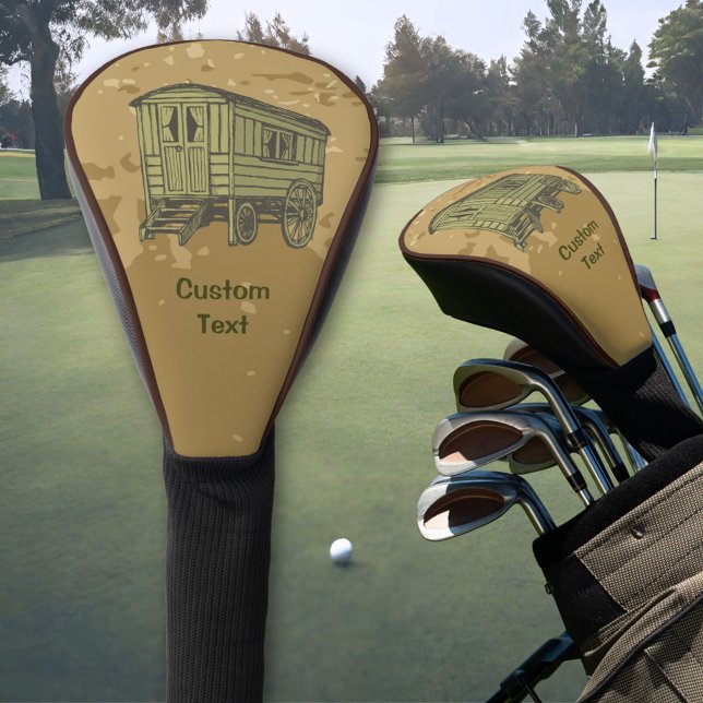 Gipsy Caravan Wagon Golf Headcover (Von Creator hochgeladen)