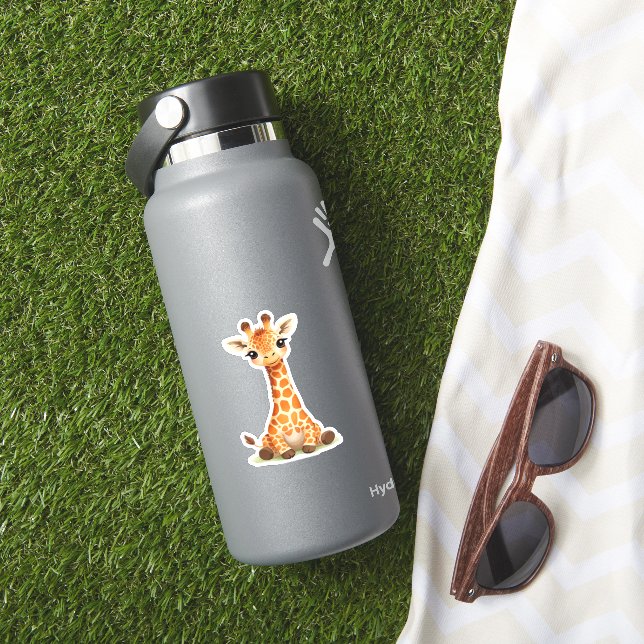 Giraaffe Essential T-Shirt_1 Aufkleber (HydroFlask Insitu)