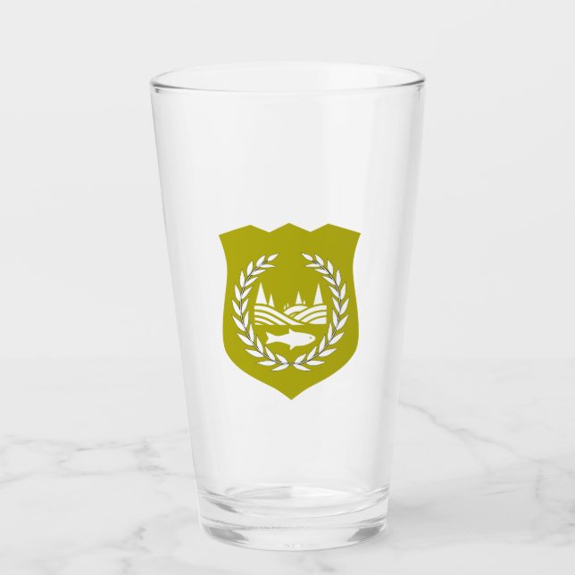 Giradan Flag - Glass Tumbler (Vorderseite)