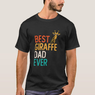Giraff Zoo Animal Lover Funny Giraffe Pater Vater  T-Shirt