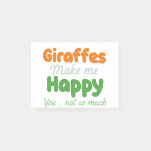 Giraffa Post-it Klebezettel