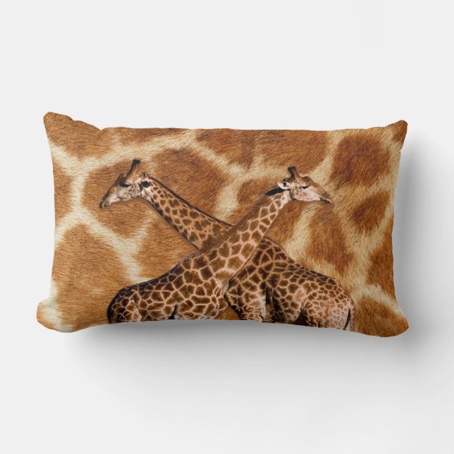 Giraffe 1A Pillows Wahlen Lendenkissen (Vorderseite)