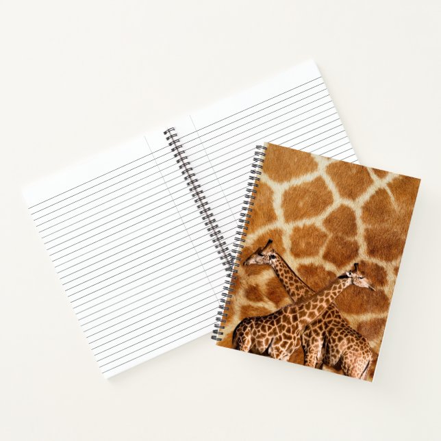 Giraffe 1A SpiralNotebook Notizbuch (Innenseite)